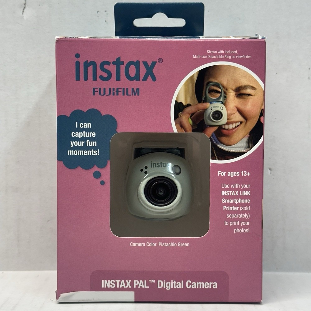 Fujifilm Instax Pal Digital Camera Pistachio‎ Green Small 600023988 - SEALED